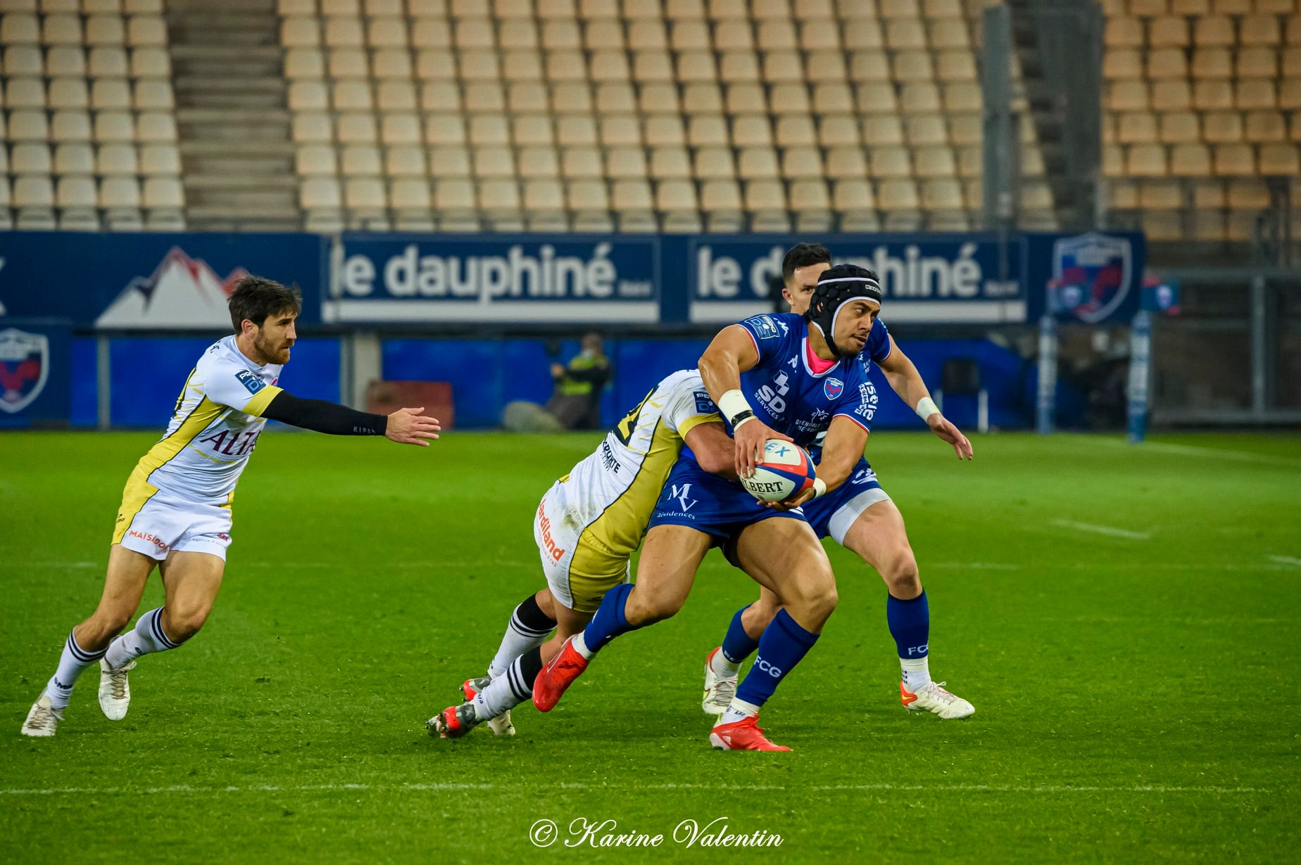  FC Grenoble Rugby - Stade Montois - Rugby -  (#GrenobleVsSMontois2021Dec) Photo by: Karine Valentin | Siuxy Sports 2021-12-09