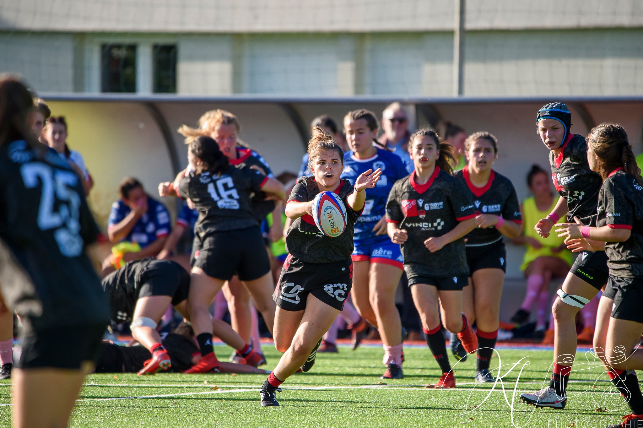  FC Grenoble Rugby - Lyon Olympique Universitaire - Rugby - Match Amical U18 - FCG Amazones vs LOU (#U18FCGLOU2022) Photo by: Karine Valentin | Siuxy Sports 2022-10-22