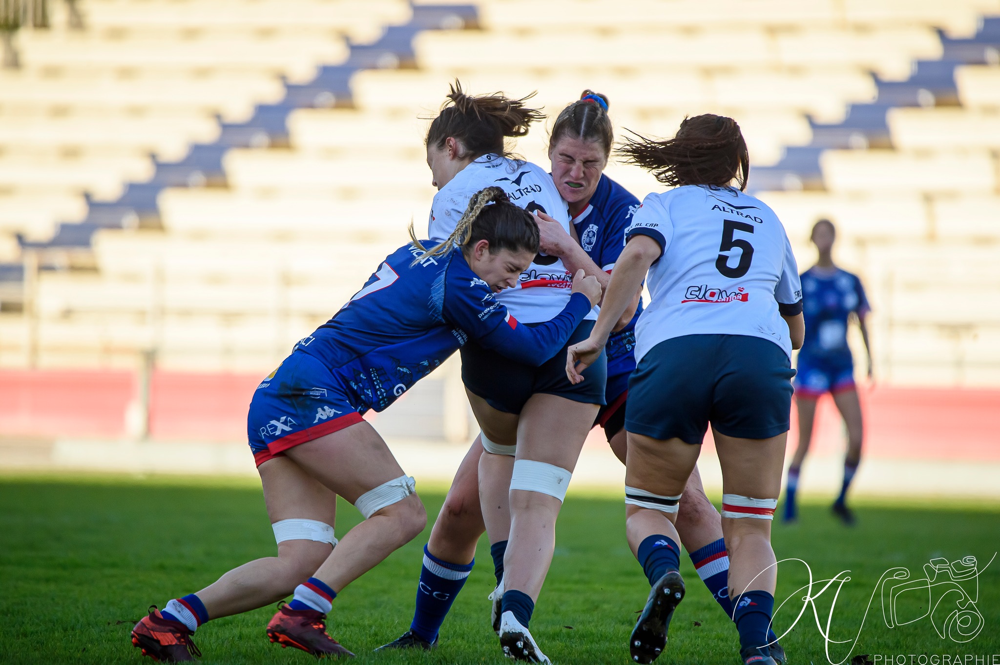  FC Grenoble Rugby - Montpellier Hérault Rugby - Rugby - Amazones (17) vs (10) MHR (#AmazonesVsMHR2022) Photo by: Karine Valentin | Siuxy Sports 2022-11-20