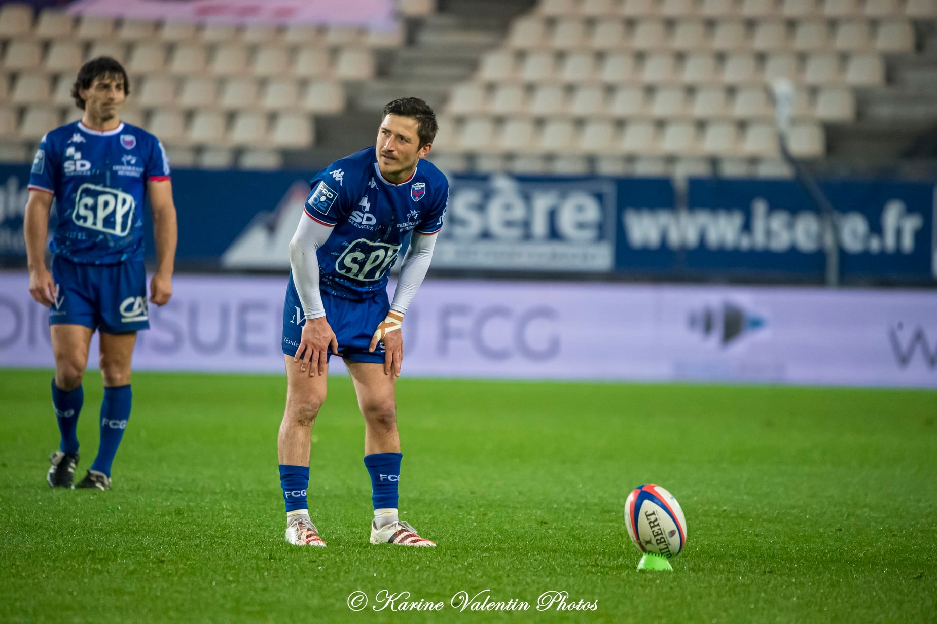 Felipe EZCURRA - Thomas FORTUNEL -  FC Grenoble Rugby - US Montauban - Rugby - FC Grenoble (22) vs (21) US Montauban - 2022  (#FCGvsUSM2022avr) Photo by: Karine Valentin | Siuxy Sports 2022-04-08