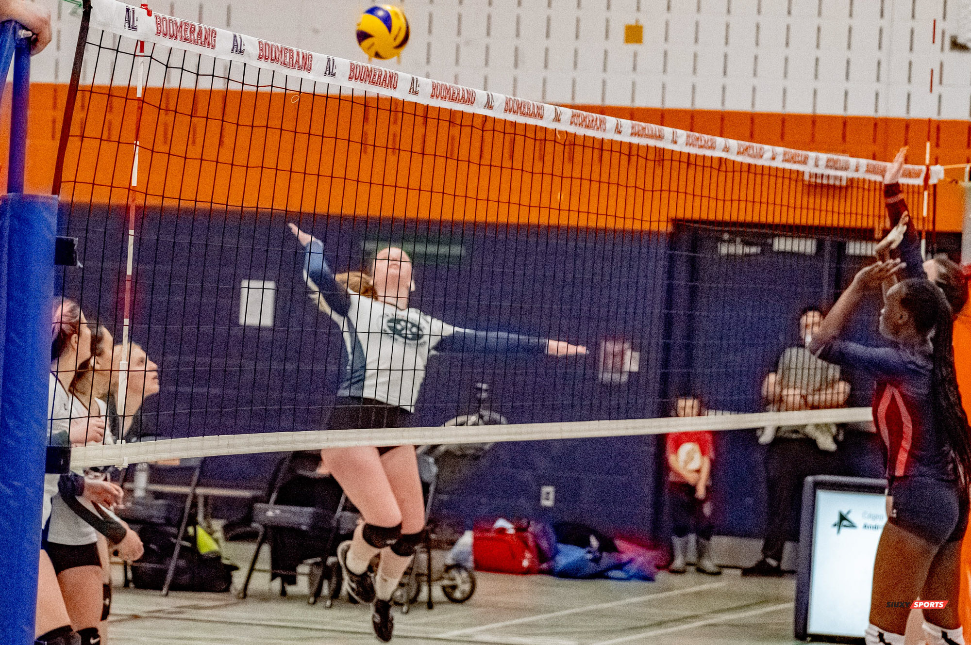  Cégep André Laurendeau - Cégep Marie-Victorin - Volleyball -  (#VolleyFemCALvsCMV) Photo by:  | Siuxy Sports 2021-11-22