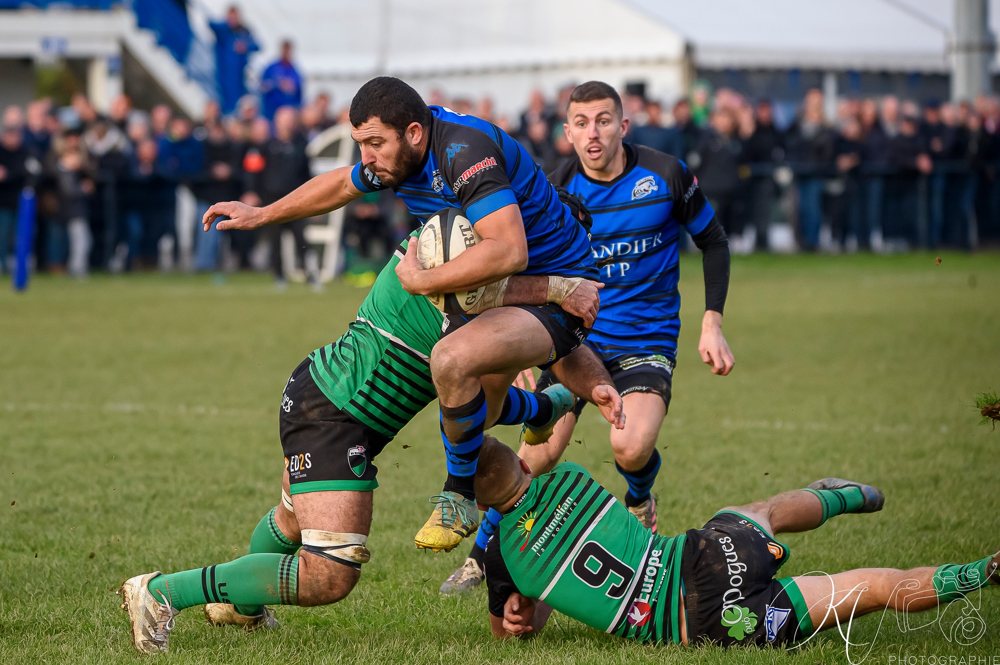  US Vinay - US Montmelian - Rugby - US Vinay (18) vs (28) US Montmélian (#USVUSM2022) Photo by: Karine Valentin | Siuxy Sports 2022-11-27