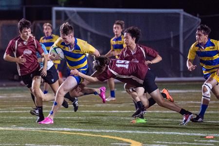 RSEQ RUGBY Masc - JOHN ABBOTT COLLEGE (62) VS (7) College Brébeuf - REEL A1
