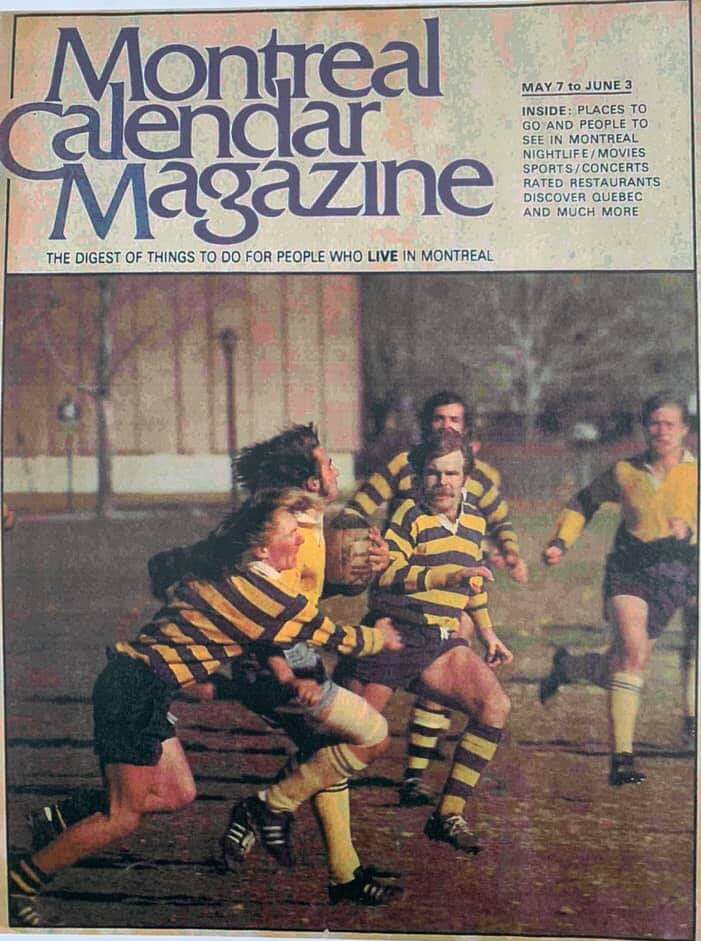 Tom KEAST -  Town of Mount Royal RFC -  - Memorabilia - Loved playing for the Town in the mid-70s () Photo by:  | Siuxy Sports 1975-06-01