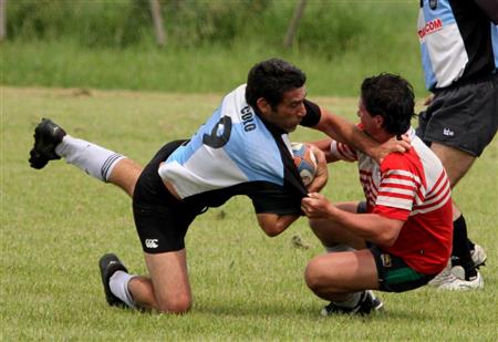 Areco vs RON XV (Centro Naval) - Primer Encuentro de Veteranos en Areco con Vaquillona c/ Cuero 2014