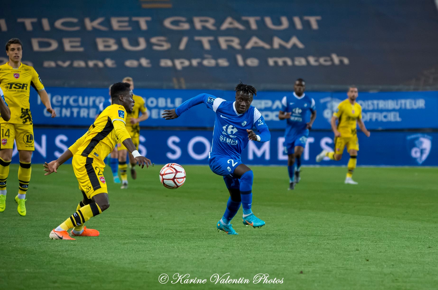 Grenoble Foot 38 - Valenciennes FC - Soccer - Grenoble (3) vs (0) Valenciennes (#GF38vsValenciennes2022) Photo by: Karine Valentin | Siuxy Sports 2022-04-19