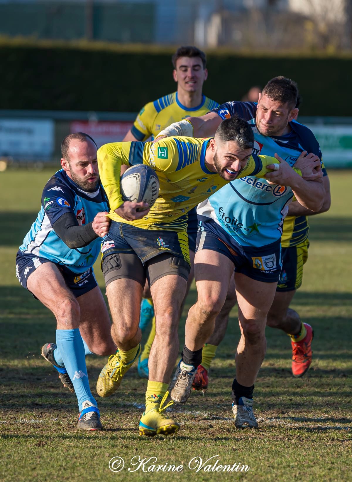  Saint-Marcellin Sports - Rugby Club Tricastin - Rugby - Saint-Marcellin vs Tricastin - Équipe 1 (#SMSvsRCT2022Eq1) Photo by: Karine Valentin | Siuxy Sports 2022-02-13