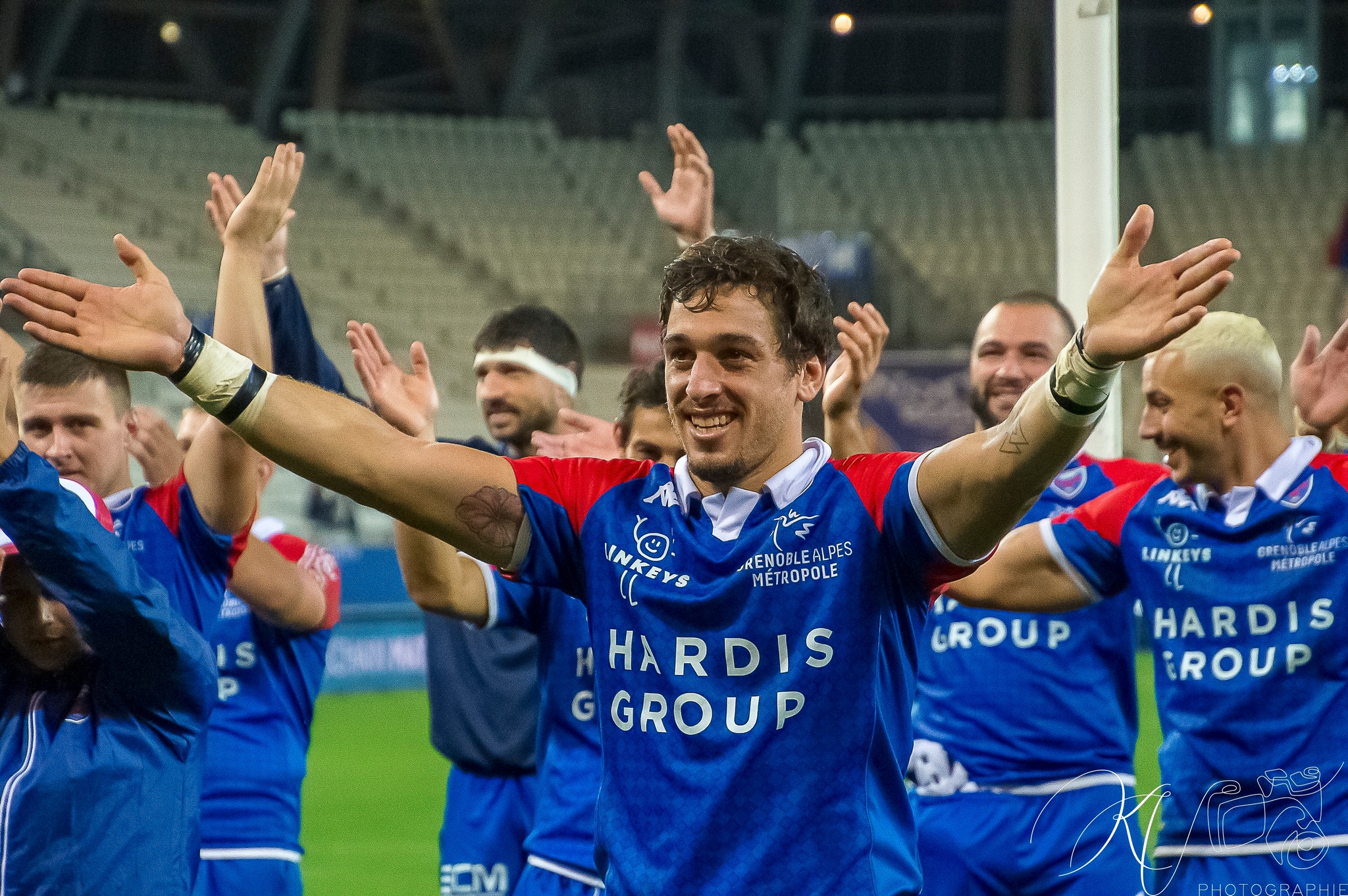 Bautista EZCURRA - Lilian ROSSI -  FC Grenoble Rugby - USON Nevers - Rugby - FC GRENOBLE RUGBY (19) VS USON NEVERS (18) - 2022 (#FCGvsUSONm22022) Photo by: Karine Valentin | Siuxy Sports 2022-10-27