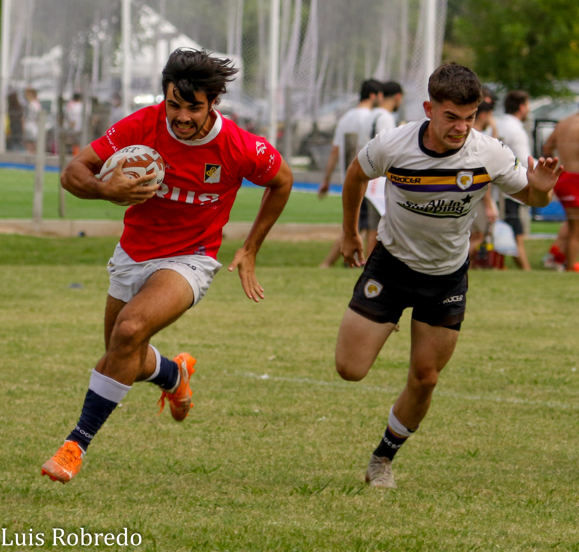  Club Atlético San Antonio de Padua - Club Champagnat - Rugby - Seven de la Tradición 2021 - San Antonio de Areco (#SevenTradicion2021-CASAPaduaVsChampa) Photo by: Luis Robredo | Siuxy Sports 2021-12-05