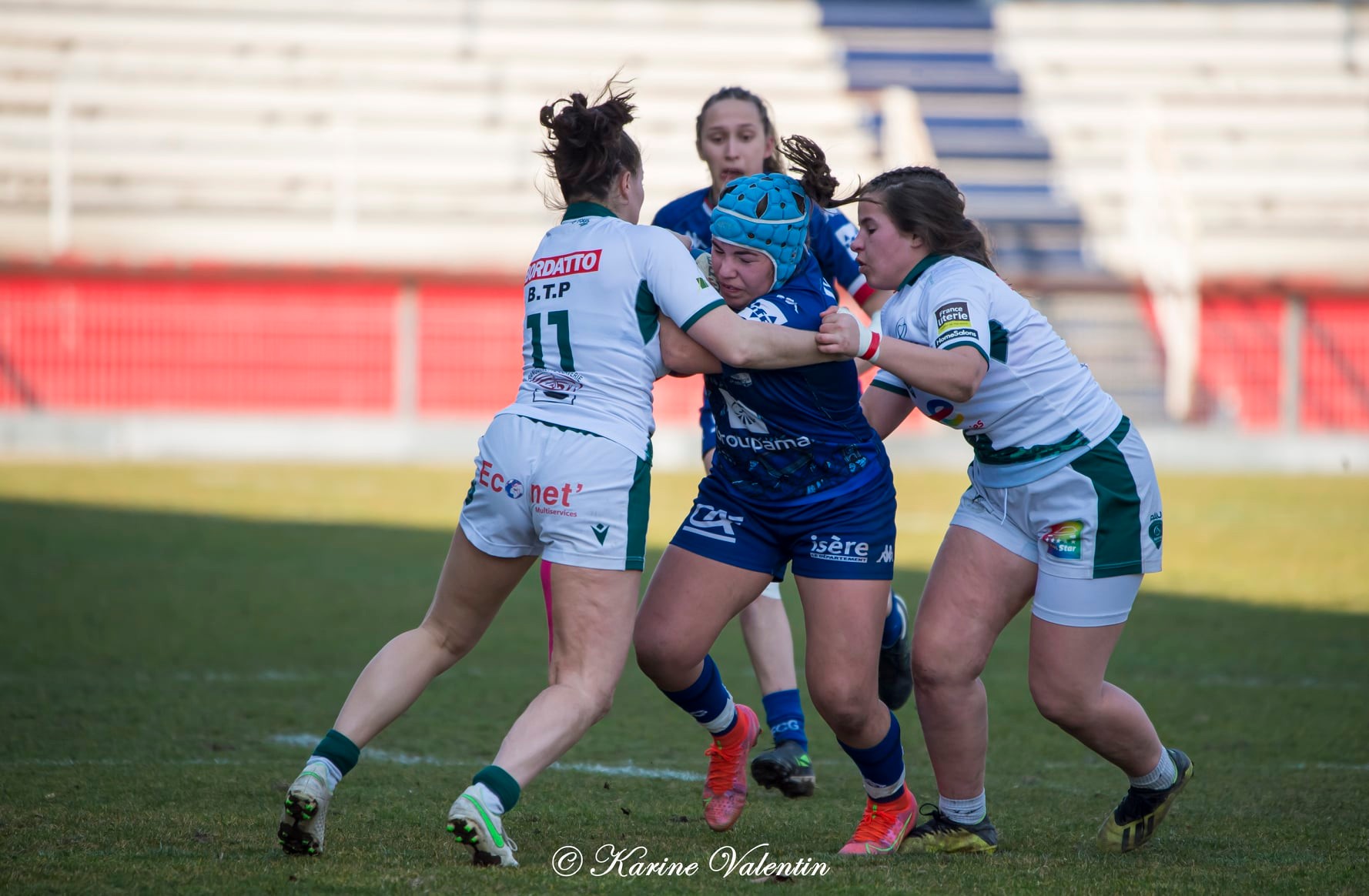 Julia TURC -  FC Grenoble Rugby - Section Paloise - Rugby - Grenoble Amazones vs PAU Lons (#FCGVsSectPaloise2022) Photo by: Karine Valentin | Siuxy Sports 2022-03-06