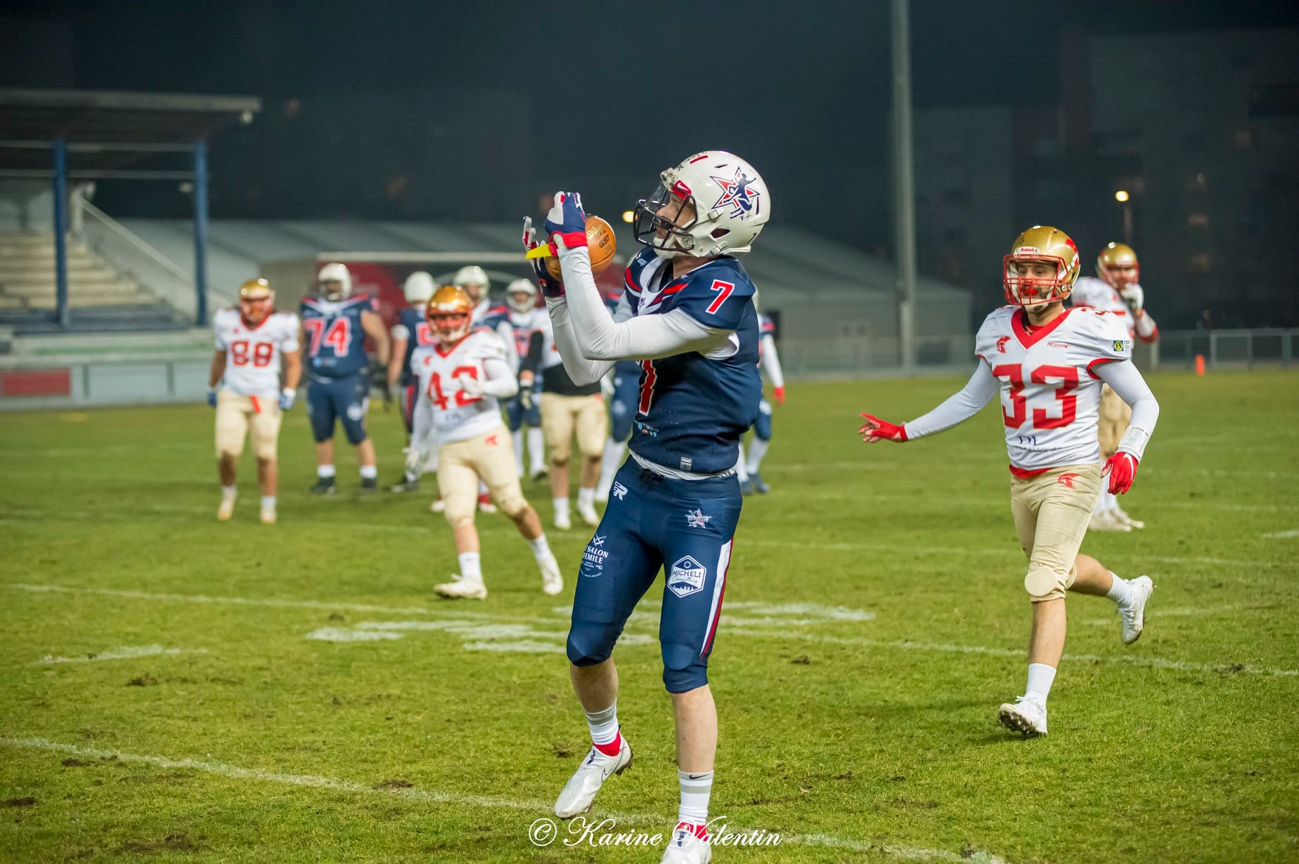  Grenoble - Aix-en-Provence - Football - Centaures vs Argonautes (#CentauresVsArgonautes2022) Photo by: Karine Valentin | Siuxy Sports 2022-02-19