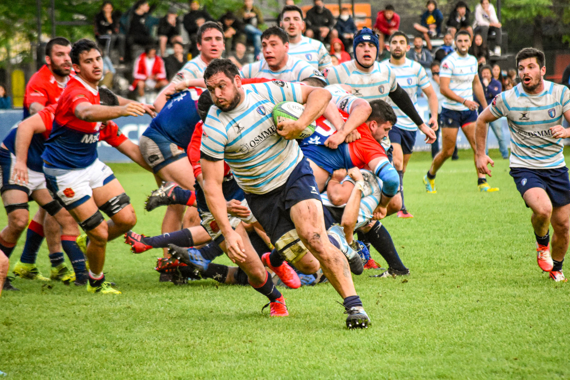 Alejandro CARLUCCIO - Luca D'ESPÓSITO -  Asociación Deportiva Francesa - Club Atlético Banco de la Nación Argentina - Rugby -  (#ADFvsCABNA2021) Photo by: Ignacio Pousa | Siuxy Sports 2021-10-02