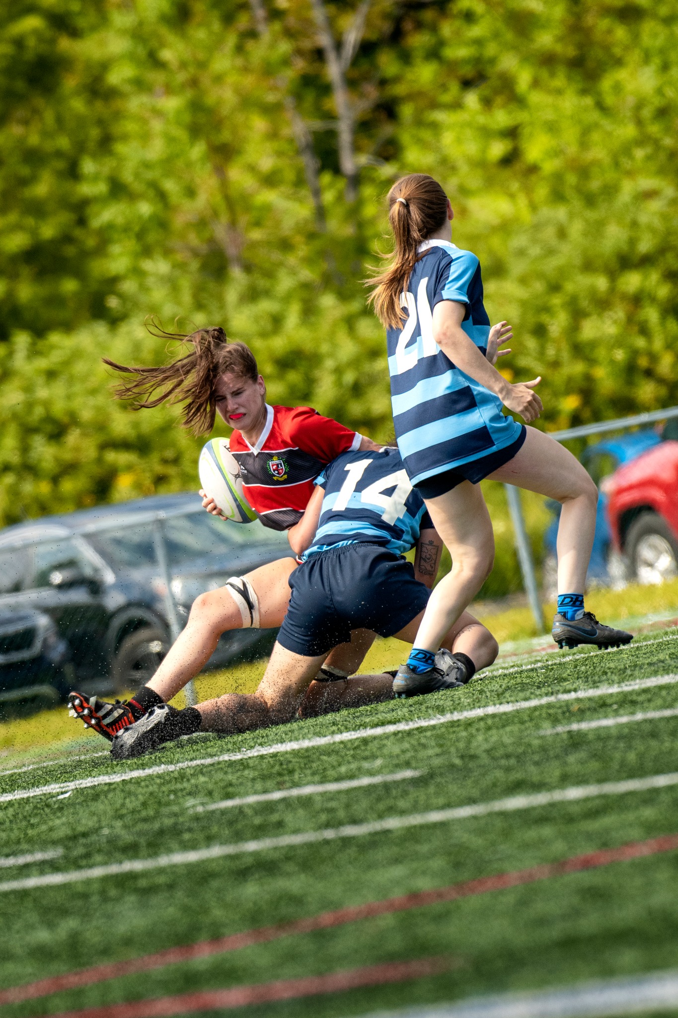  St-Lambert Locks RFC - Beaconsfield Rugby Football Club - Rugby - Finale Provinciale 1 (F) - Saint-Lambert Locks Rugby Club (13) vs. (12) Beaconsfield RFC (#RugbyQC2022FinalFP1) Photo by: Simon Duquette | Siuxy Sports 2022-08-13