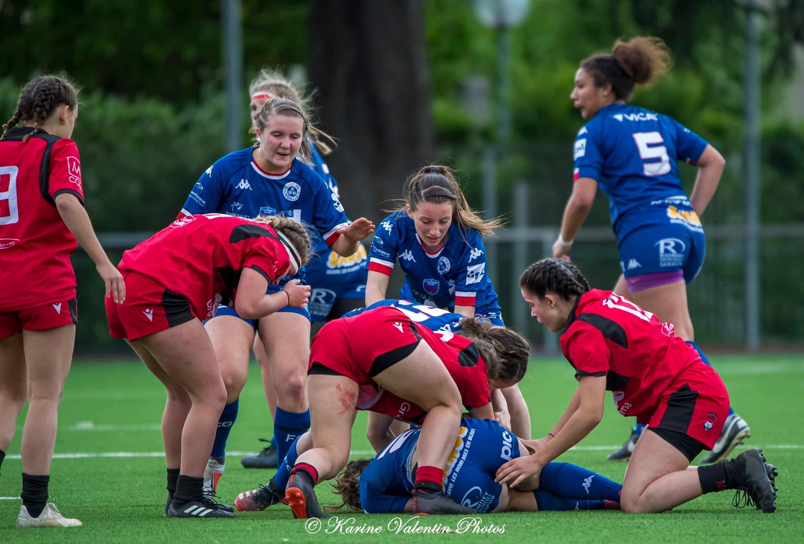  FC Grenoble Rugby - Lyon Olympique Universitaire - Rugby - U18 FCG Amazones (52) vs (0) LOU (#U18AmazonesVsLOU) Photo by: Karine Valentin | Siuxy Sports 2022-04-23