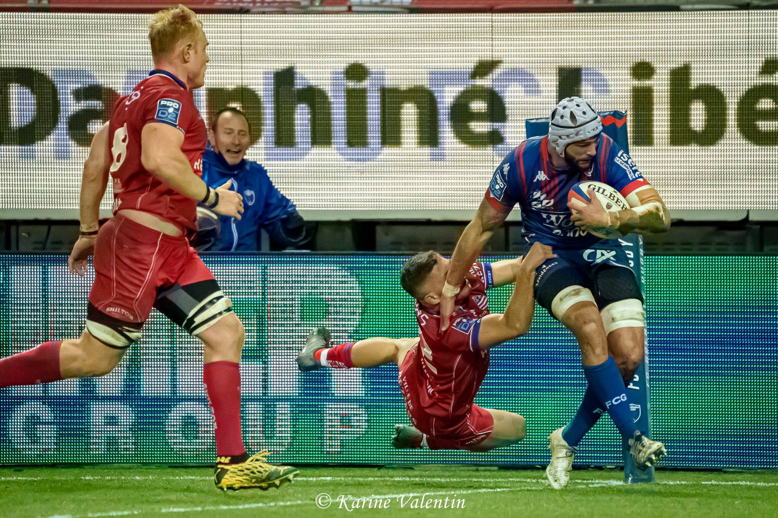  FC Grenoble Rugby - AS Béziers Hérault - Rugby - FC Grenoble VS ASBH (#GrenobleASBH2021jan) Photo by: Karine Valentin | Siuxy Sports 2021-01-29