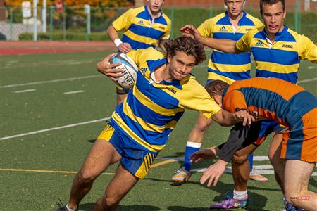 RSEQ - Rugby Masc - André Laurendeau (14) vs (33) John Abbott College - Reel A