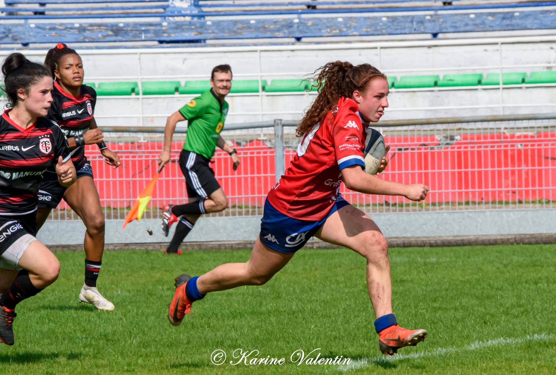 Florine THIRON -  FC Grenoble Rugby - Stade Toulousain - Rugby - FC Grenoble VS Toulouse (#GrenobleVsToulouse2021sep) Photo by: Karine Valentin | Siuxy Sports 2021-09-26