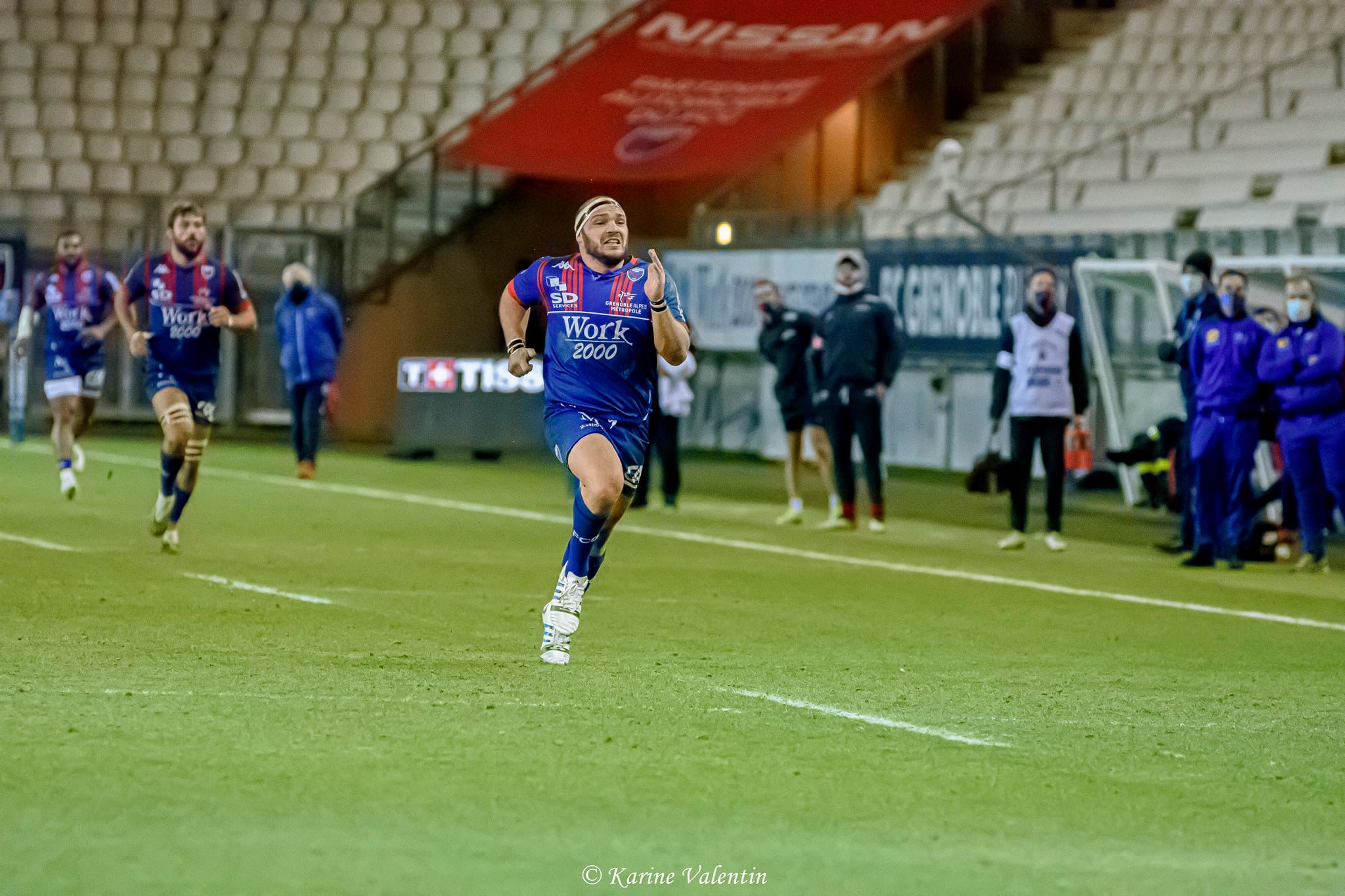 Jean-Charles ORIOLI -  FC Grenoble Rugby -  - Rugby - FC Grenoble VS ASBH (#GrenobleASBH2021jan) Photo by: Karine Valentin | Siuxy Sports 2021-01-29