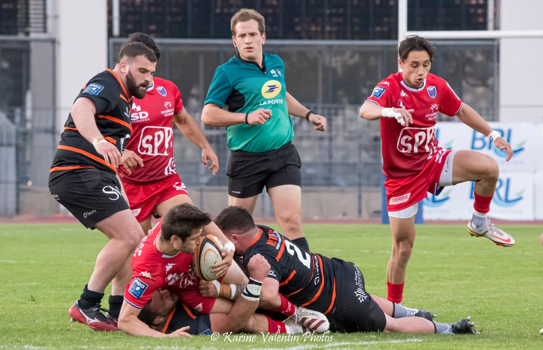  Racing Club Narbonnais - FC Grenoble Rugby - Rugby - Narbonne (32) vs (32) Grenoble - 2022 (#NarbonneVsGrenoble2022) Photo by: Karine Valentin | Siuxy Sports 2022-04-15