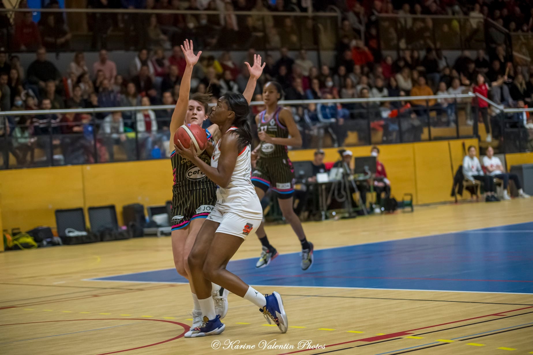 Anna Sara NGO NDJOCK -  BC Tronche Meylan - Champagne Basket - Basketball - BCTM (73) vs (65) Reims - Basketball Fém. (#FFBB22BCTMREIMSa) Photo by: Karine Valentin | Siuxy Sports 2022-04-02