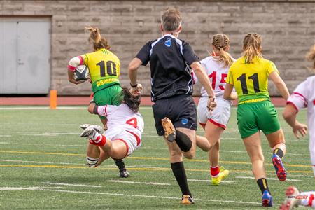RSEQ - Rugby Fém - McGill U. (7) vs (25) Sherbrooke U. - Reel A1 - 1st half