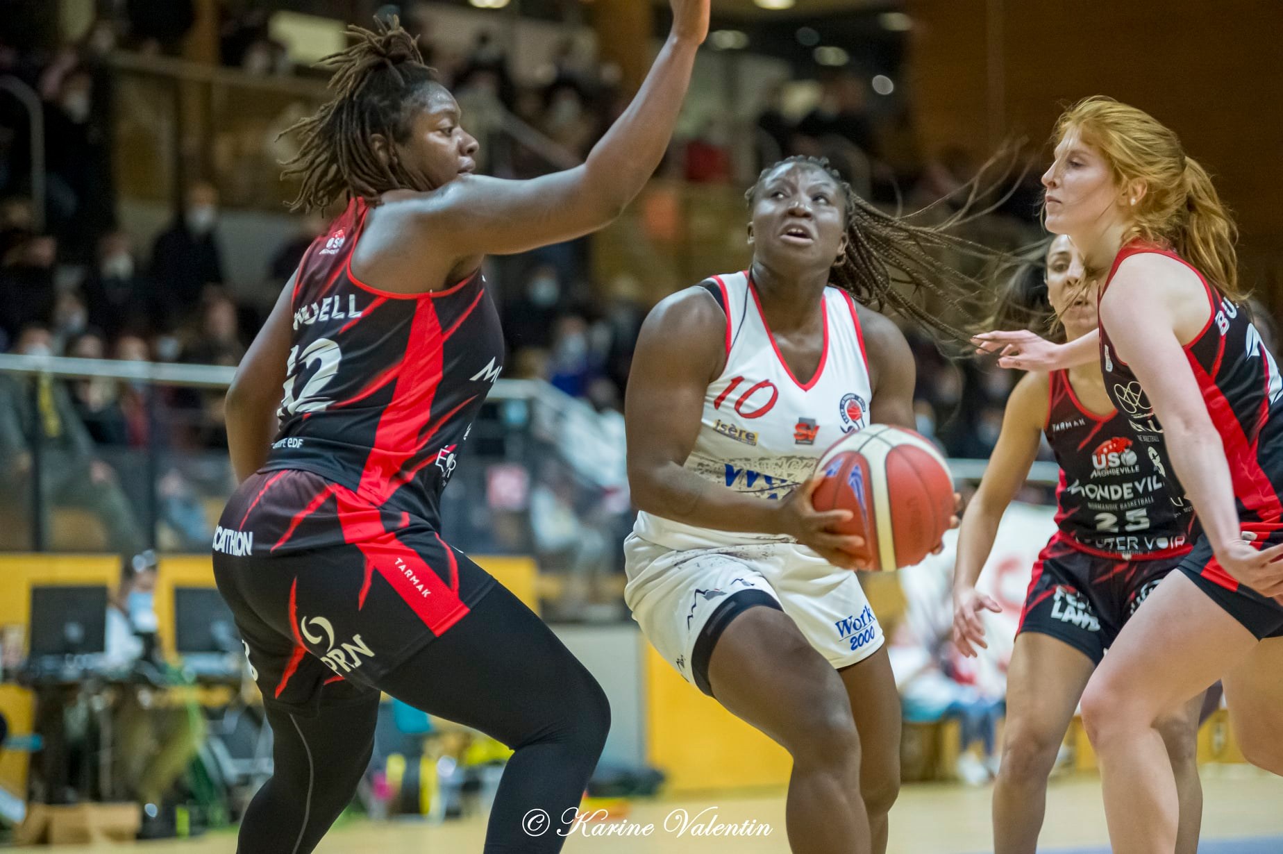 Clerine CHORON -  BC Tronche Meylan - USO Mondeville Basket - Basketball - BCTM Féminin vs USO Mondeville Basket (#FFBB22BCTMUSOMB) Photo by: Karine Valentin | Siuxy Sports 2022-01-29