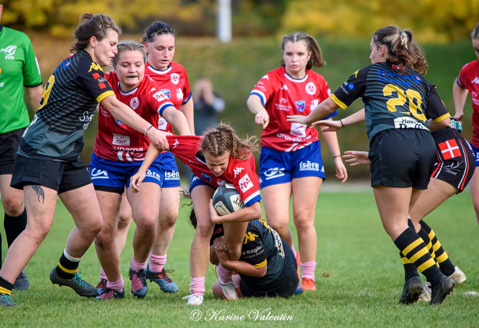  FC Grenoble Rugby - Stade Olympique de Chambéry rugby - Rugby - FC Grenoble VS SOC Rugby (#GrenobleVsSOC2021oct) Photo by: Karine Valentin | Siuxy Sports 2021-10-31