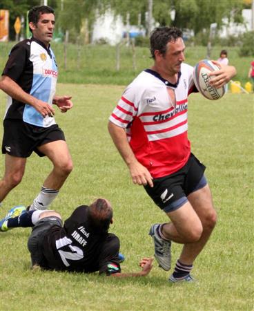 Areco vs RON XV (Centro Naval) - Primer Encuentro de Veteranos en Areco con Vaquillona c/ Cuero 2014