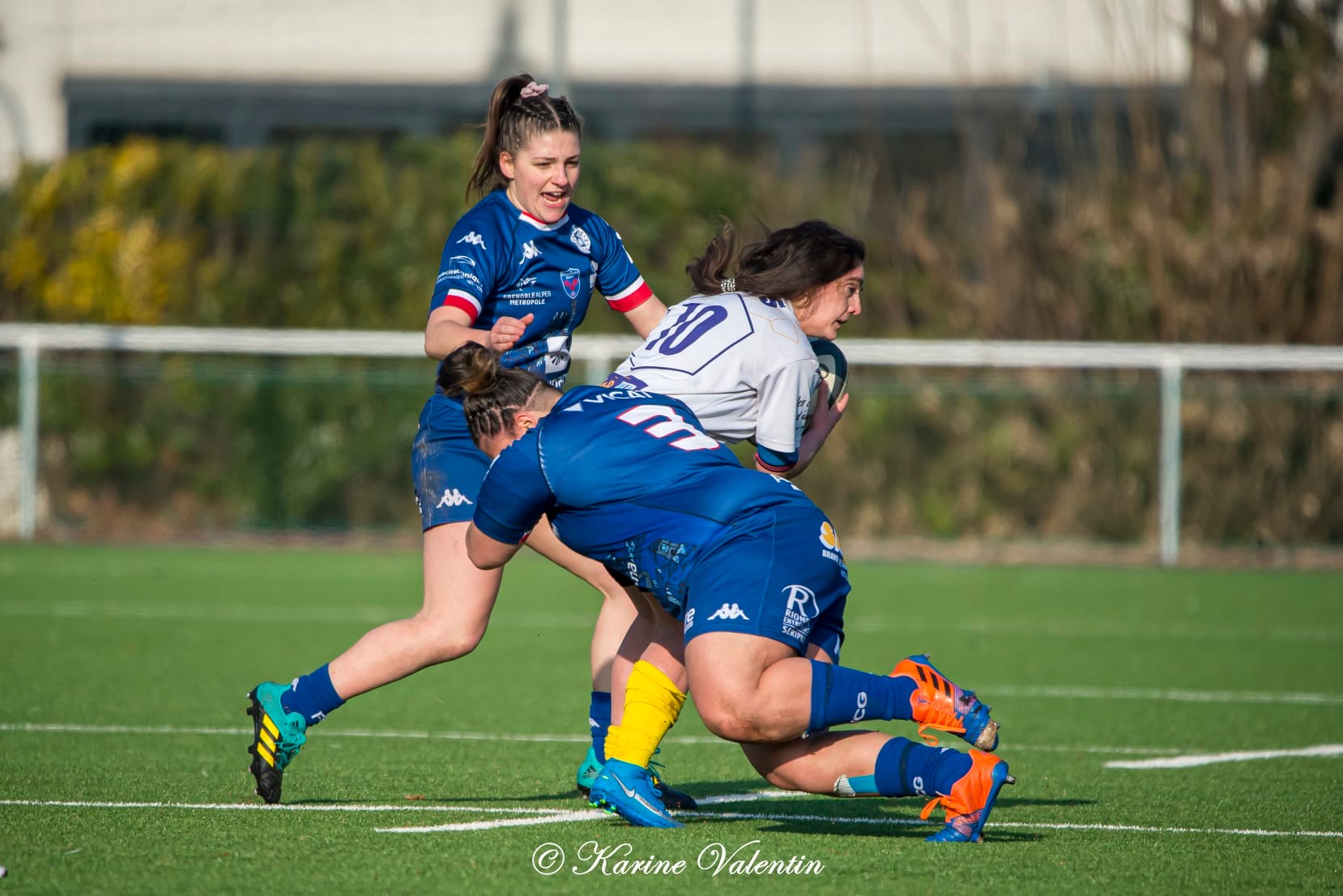  FC Grenoble Rugby - Grenoble Université Club Rugby - Rugby - Grenoble Amazones vs Les Coccinelles du Grenoble Université Club - F1 (#FCGsGUCR2022janF1COXS) Photo by: Karine Valentin | Siuxy Sports 2022-01-30