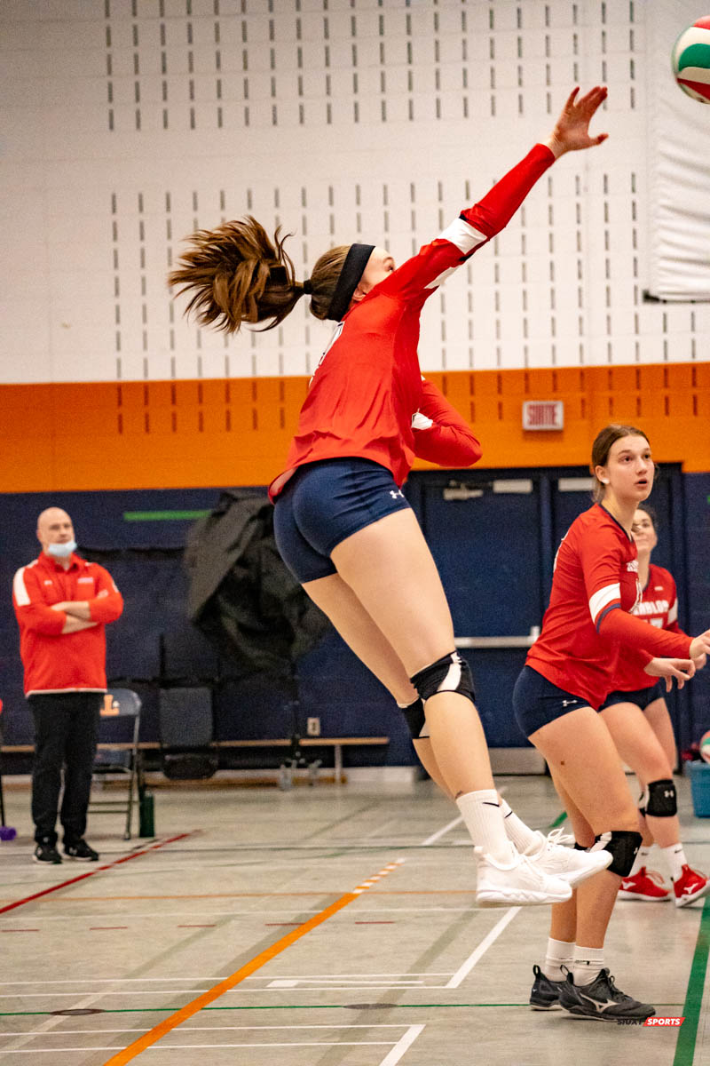 Laura THIBAUDEAU -  Cégep André Laurendeau - Cégep Trois-Rivières - Volleyball - André Laurendeau vs Trois Rivières - Volley (#BoomerangVsDiablos2022) Photo by:  | Siuxy Sports 2022-02-20