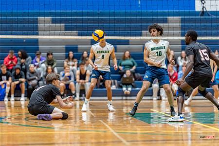 RSEQ - VOLLEYBALL C M D2 SUD-OUEST - TOURNOI 4 - SECTION A - NOMADES (1) VS (2) AIGLES