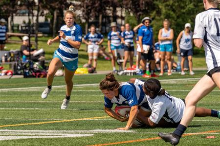 RUGBY QUÉBEC (96) VS (0) ONTARIO BLUES - RUGBY FÉMININ XV SR - Reel A1