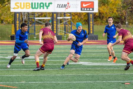 RSEQ - Rugby Masc - Concordia U. (24) vs (22) U. de Montréal - Reel A2 - 1er mi-temps